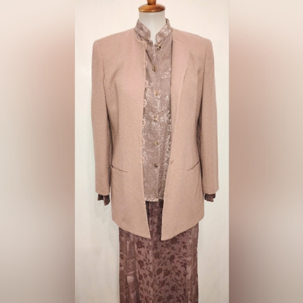 VINTAGE RENA ROWAN WORSTED WOOL JACKET